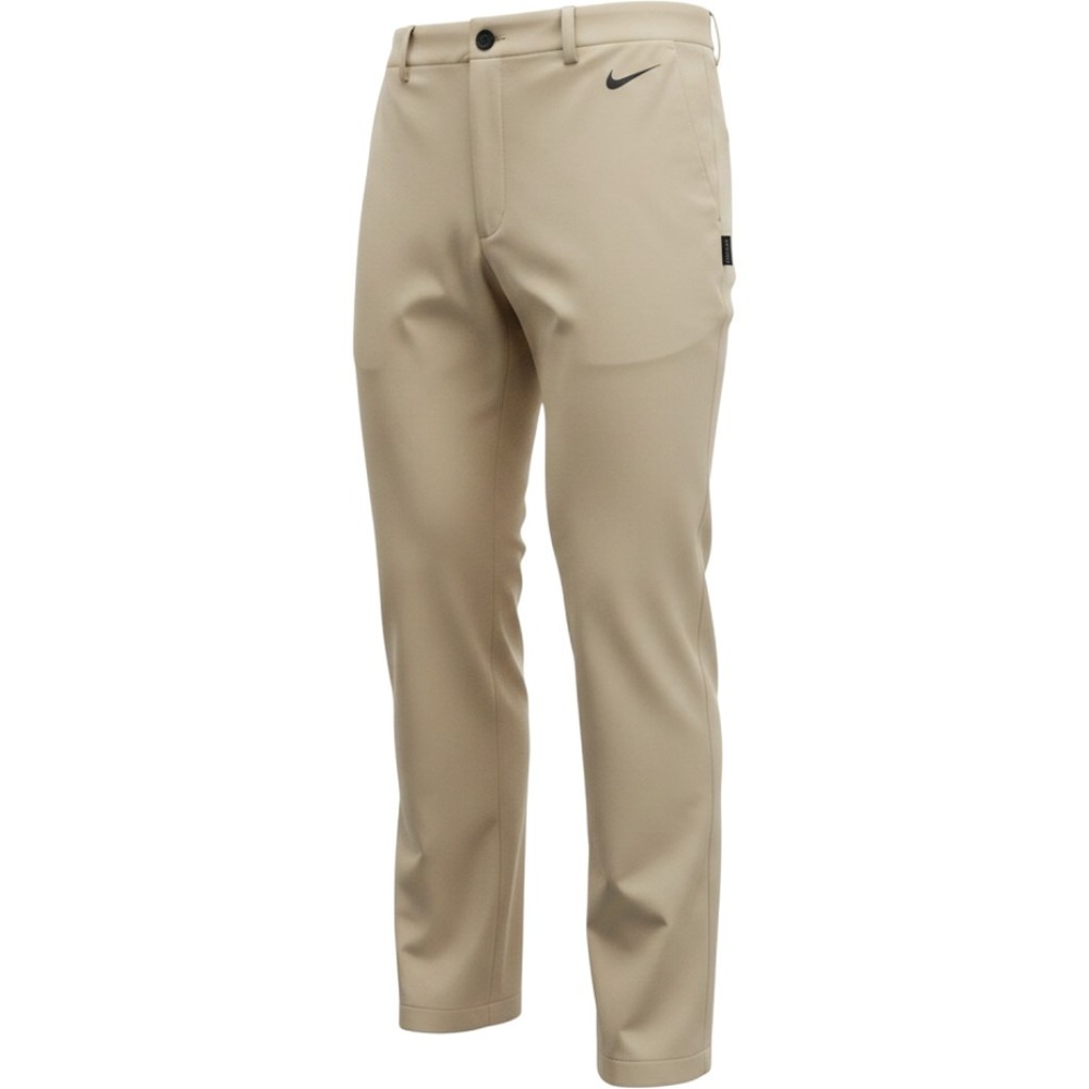 Nike On-Field Mens XL Khaki Tan Performance Pants Perforated Mesh Athletic Pants